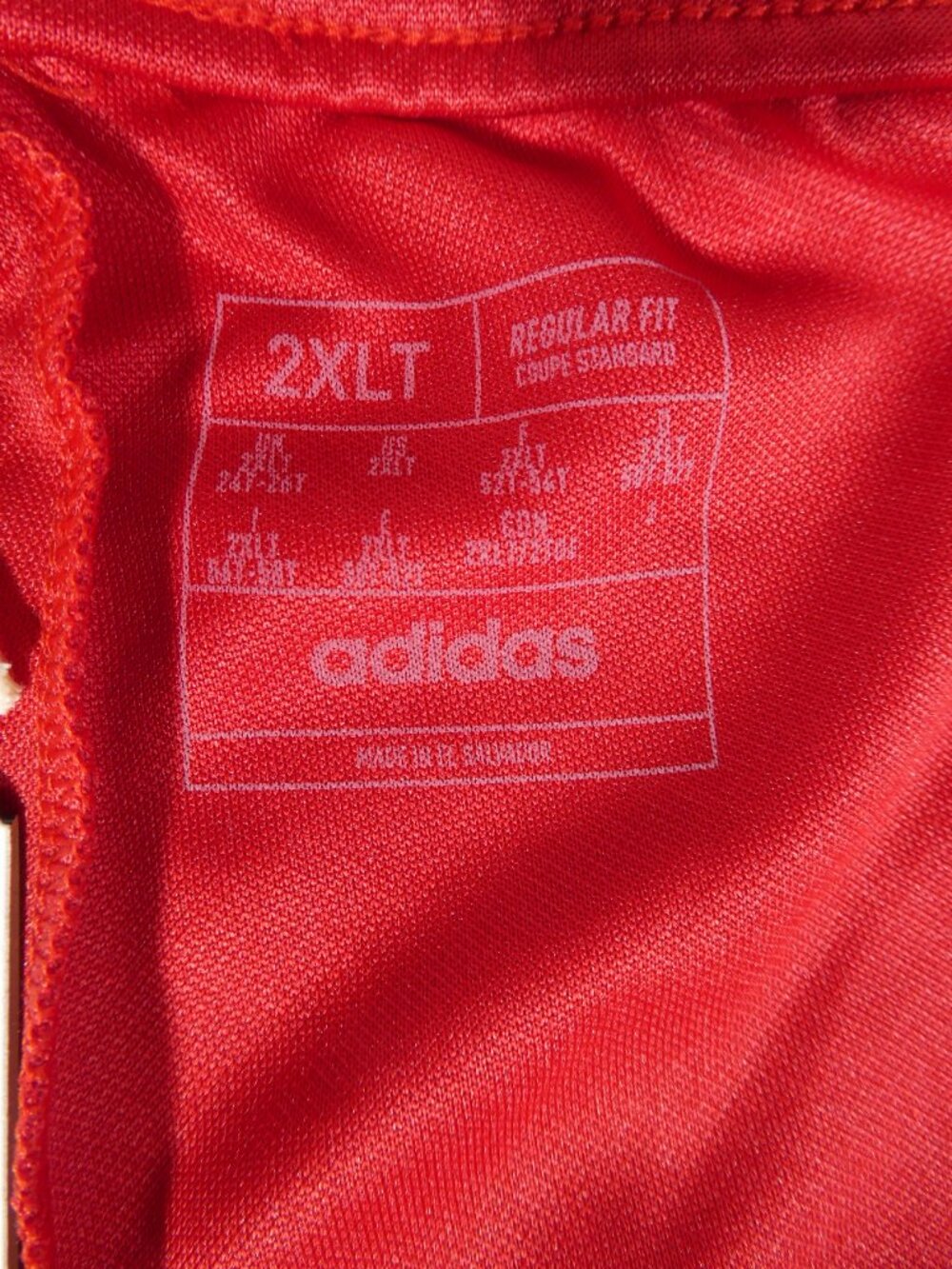 Adidas Womens Team Power Red Two Piece Tracksuit Jacket IR9383 2XL Pants IV7255 - Picture 11 of 15